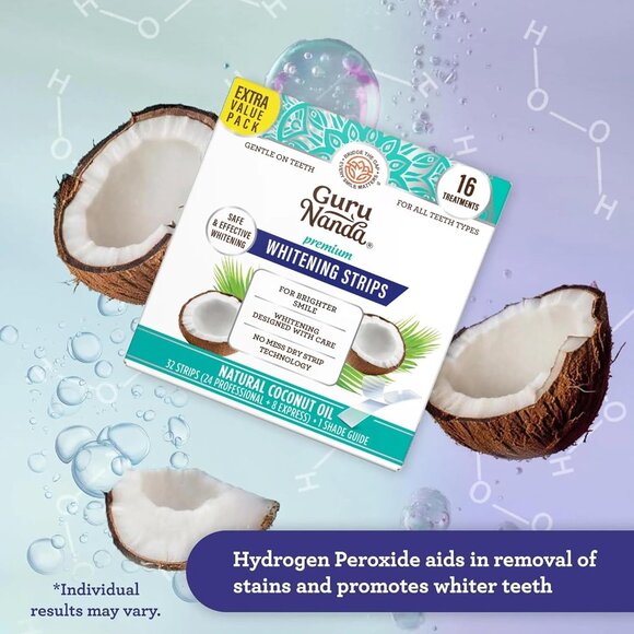 Teeth Whitening Strips - 16-Day Treatment with Non-Slip, Dry Strip Technology - - Picture 3 of 8